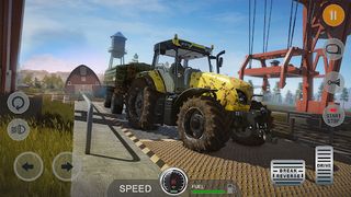 Village Driving Tractor Games - Screenshot 1