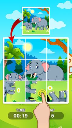 Kids Academy Rotate Puzzle - Screenshot 2