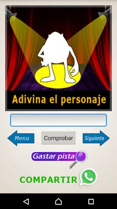 Adivina Personajes: Acertijos - Screenshot 1