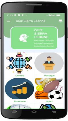 Quiz Sierra Leonne - Screenshot 1