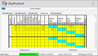 SkatProtokoll - Screenshot 2