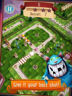 Alice in Wonderland Puzzle Golf Adventures - Screenshot 1