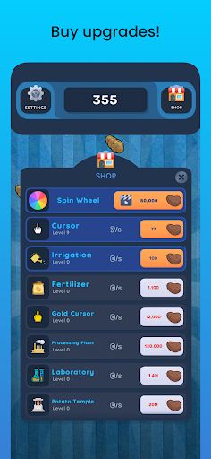 Potato Clicker - Screenshot 2