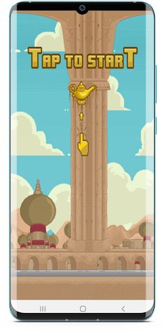 Flappy Hills - Flappy Lamp - Screenshot 2