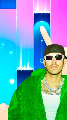 Feid Piano Tiles Juegos Música - Screenshot 1