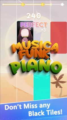 Músicas de Funk - Piano Tiles - Screenshot 2