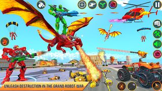 Dragon Robot Car Games 3d - Screenshot 3