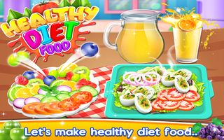 Healthy Diet Food Cooking Game - Screenshot 1