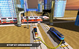 Chained Trains - Impossible Tr - Screenshot 1