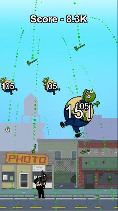 풍선 좀비 디펜스 - Screenshot 1