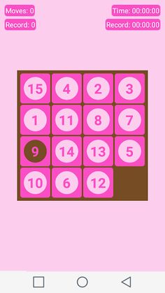 Game of Fifteen - Screenshot 3