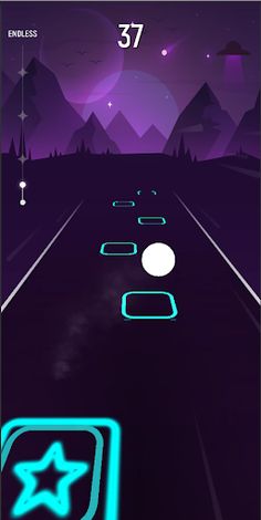 Alan walker Tiles Hop Ball - N - Screenshot 2