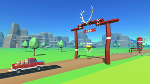 Flying Hills: Drive Master - Screenshot 2