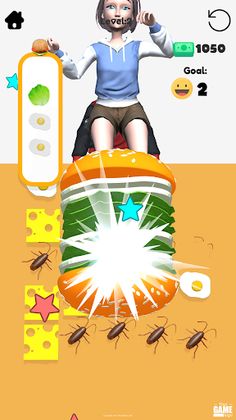 Burger Puzzle - Screenshot 2