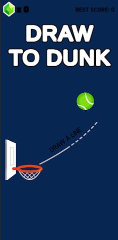 Draw To Dunk - Screenshot 1