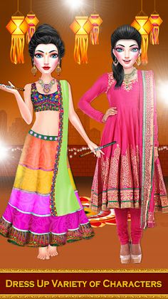 Indian Festival Dressup Makeup - Screenshot 3