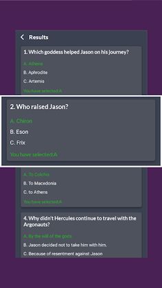 Ancient greece quiz - Screenshot 4