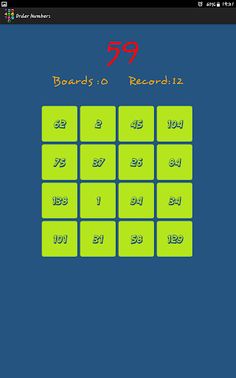 Order Numbers - Screenshot 3