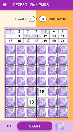 Find PAIRS - against computer - Screenshot 2