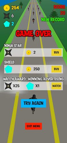 Ninja Chase - Screenshot 3