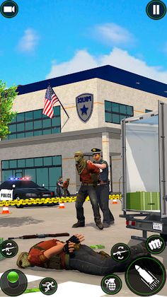 US Police Gun Shooting Games - Screenshot 2