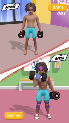 Idle Workout Fitness: MMA Club - Screenshot 2
