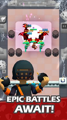 Merge Heroes: God's Castle - Screenshot 1