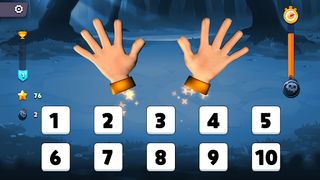 Finger Rechentrainer - Screenshot 1