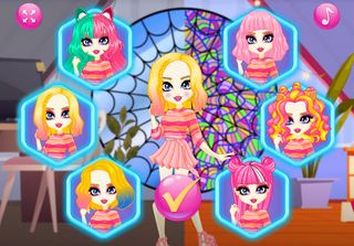 Wednesday Dress Up: Girl Games - Screenshot 2