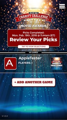 Movie Awards Party - Screenshot 2