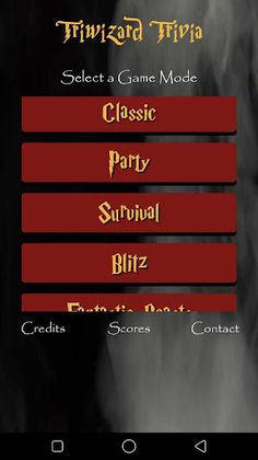 TriwizardTrivia - Screenshot 1