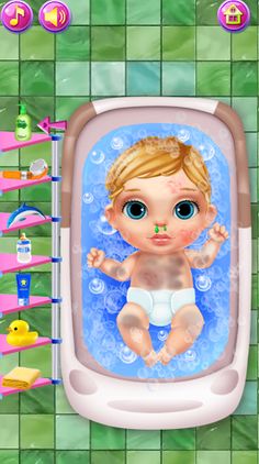 kembar baru lahir game dokter - Screenshot 4