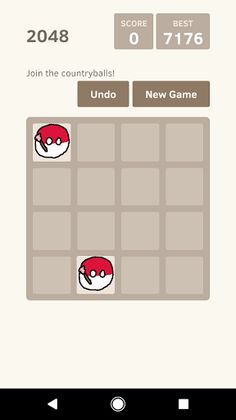 Polandball 2048 - Screenshot 1