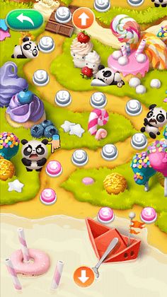 Little Panda Gems Crush - Screenshot 2