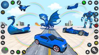 Robot Car Transform Robot Game - Screenshot 1
