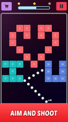 Brick Breaker Ball Crusher - Screenshot 1