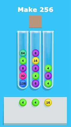 Sort & Go 2048 - Screenshot 1