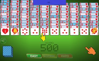 Spider solitaire - Screenshot 1