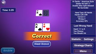 Blackjack Trainer: All in one - Screenshot 1