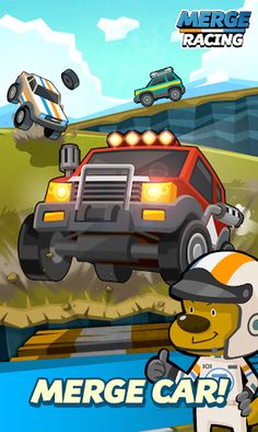 Merge Racing : Idle Rally Car - Screenshot 1