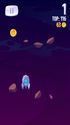 Space 2d End Less Runner 2021 - Screenshot 2