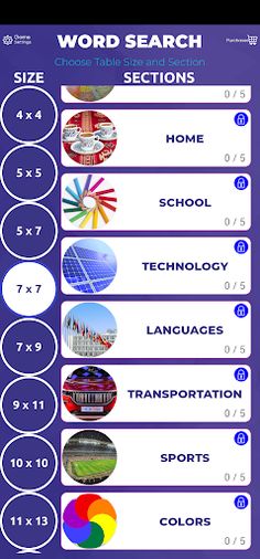 Word Search Game, Find Words - Screenshot 1