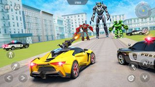 Flying Car Robot Shooting Game - Screenshot 1