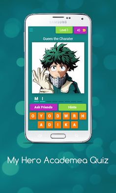 My Hero Academia Quiz - Screenshot 1