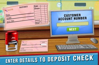 Bank Manager Cashier Game Sim - Screenshot 2