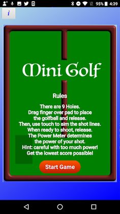 MiniGolf-TeeTime - Screenshot 1