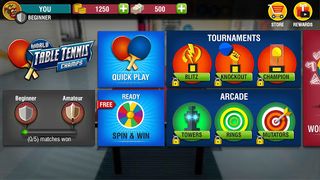 World Table Tennis Champs - Screenshot 1