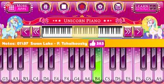 Unicorn Piano - Screenshot 1