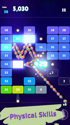 Cartoon Bricks Breaker - Screenshot 2