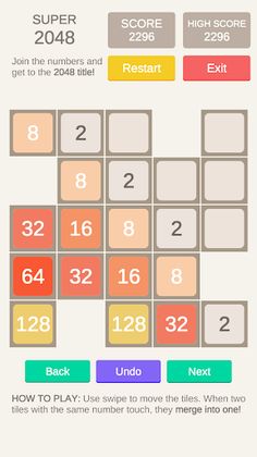 Super 2048 - Screenshot 4